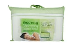 Aloe Vera Memory Foam Pillow, Standard Pillow Size