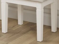 Anna White Dressing Table Stool -Bedding Specialty Store anna stool legs close