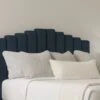Quinn Floor Standing Upholstered Headboard -Bedding Specialty Store arran cyan headboard 35