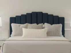 Quinn Strutted Upholstered Headboard -Bedding Specialty Store arran cyannew 34