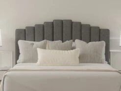 Quinn Strutted Upholstered Headboard -Bedding Specialty Store arran pebblenew 38