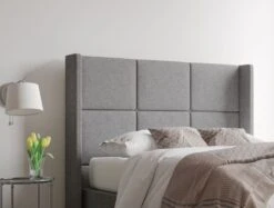 Jane Upholstered Ottoman Base & Headboard Only -Bedding Specialty Store arran pebblenewhb 21