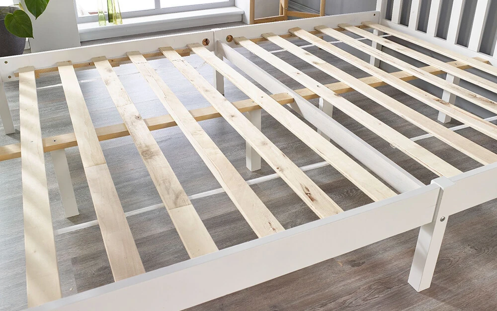 Aspire Atlantic White Wooden Bed Frame, Superking 5 Aspire Atlantic White Wooden Bed Frame, Superking - Image 3