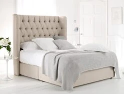Knightsbridge Upholstered Divan Base And Headboard
