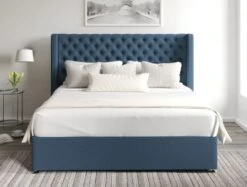Bella Classic 4 Drw Continental Base And Headboard Only -Bedding Specialty Store bella continental ottoman arran cyan frontnew