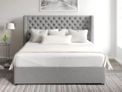 Bella Classic 4 Drw Continental Base And Headboard Only -Bedding Specialty Store bella continental ottoman arran pebble frontnew 1