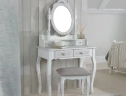 Brittany White/Grey Dressing Table