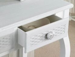 Brittany White/Grey Dressing Table -Bedding Specialty Store brittanydressingtable3cropped