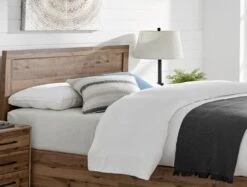 Brookes Wooden Ottoman Storage Bed -Bedding Specialty Store brookes ottoman closed square hb close up new 2