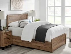 Brookes Wooden Ottoman Storage Bed -Bedding Specialty Store brookes ottoman closed square new 2