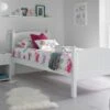 Charleston Solo White Bed Frame -Bedding Specialty Store charlston white main 1 originalnew 1