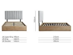 Molle Wooden Ottoman Including Off White Upholstered Headboard -Bedding Specialty Store comfy ott bed sizenew