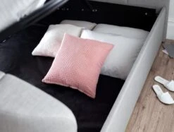 Copenhagen Upholstered Ottoman TV Bed - Mid Grey -Bedding Specialty Store copenhagen6 2