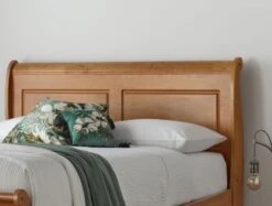 Marseille New Oak Wooden Ottoman Storage Bed Frame Only -Bedding Specialty Store copy of marseille originalnew