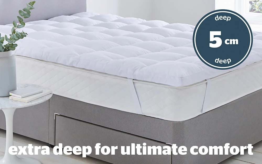 Silentnight Luxury Deep Sleep Ultimate Mattress Topper, King Size 6 Silentnight Luxury Deep Sleep Ultimate Mattress Topper, King Size - Image 4