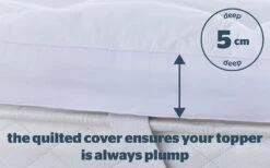 Silentnight Luxury Deep Sleep Ultimate Mattress Topper, King Size 14 Silentnight Luxury Deep Sleep Ultimate Mattress Topper, King Size -Bedding Specialty Store deep sleep ultimate topper plump