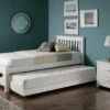 Atlantis White Wooden Guest Bed Including Underbed -Bedding Specialty Store denver white open 1