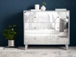 Sorrento 3 Drawer Mirror Chest