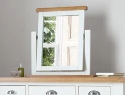 Tiverton White Mirror