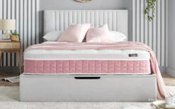 Elle Decoration Natural Linen 2000 Pocket Mattress, Superking 17 Elle Decoration Natural Linen 2000 Pocket Mattress, Superking -Bedding Specialty Store elle linen dressed front