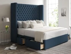 Emma Classic 4 Drw Continental Base And Headboard Only -Bedding Specialty Store emma continental ottoman arran cyan opennew 1