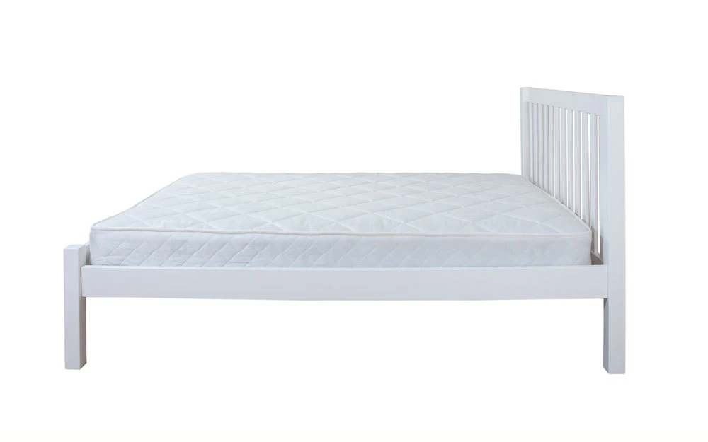 Silentnight Hayes White Wooden Bed Frame, King Size 6 Silentnight Hayes White Wooden Bed Frame, King Size - Image 4
