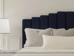 Quinn Strutted Upholstered Headboard -Bedding Specialty Store gatsby indigonew1 1