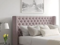 Bella Ottoman Base And Headboard Only -Bedding Specialty Store gouache raspberrynewhb 5