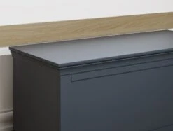 Harley Midnight Grey Blanket Box Only -Bedding Specialty Store harley blanket box hb