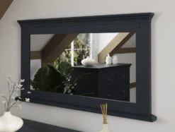 Harley Midnight Grey Wall Mirror