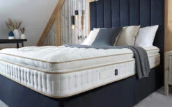 Harrison Spinks Cotterdale 13250 Pocket Pillow Top Mattress, Superking 12 Harrison Spinks Cotterdale 13250 Pocket Pillow Top Mattress, Superking -Bedding Specialty Store harrison spinks cotterdale 13250 pocket mattress close up roomset