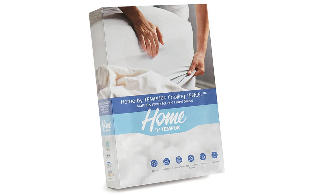 Home By TEMPUR Cooling Tencel Mattress Protector, Superking 6 Home By TEMPUR Cooling Tencel Mattress Protector, Superking - Image 4