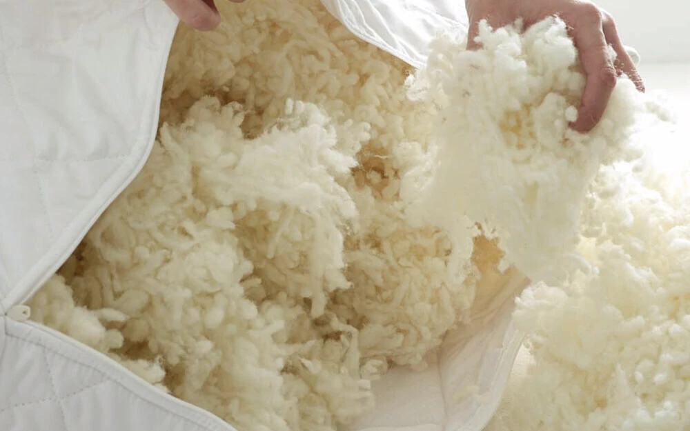 Extra Filling For Hypnos Wool Pillow, One Size 4 Extra Filling For Hypnos Wool Pillow, One Size - Image 2