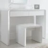Ice High Gloss Dressing Table Only - White -Bedding Specialty Store ice dressing table 1