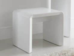 Ice High Gloss Stool - White