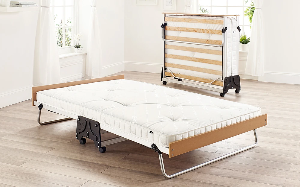 Jay-Be J-Bed Folding Bed With Anti-Allergy Micro E-Pocket Sprung Mattress, Small Double 3 Jay-Be J-Bed Folding Bed With Anti-Allergy Micro E-Pocket Sprung Mattress, Small Double
