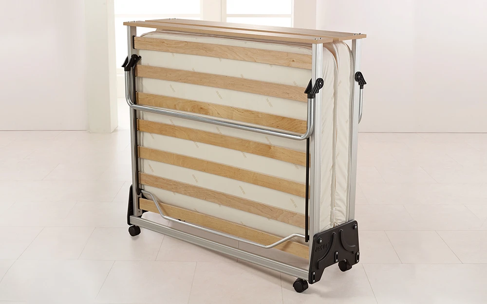 Jay-Be J-Bed Folding Bed With Performance E-Fibre Mattress, Contract Small Double 4 Jay-Be J-Bed Folding Bed With Performance E-Fibre Mattress, Contract Small Double - Image 2
