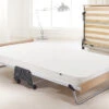 Jay-Be J-Bed Folding Bed With Performance E-Fibre Mattress, Contract Small Double 2 Jay-Be J-Bed Folding Bed With Performance E-Fibre Mattress, Contract Small Double -Bedding Specialty Store j bed performance e fibre small double open