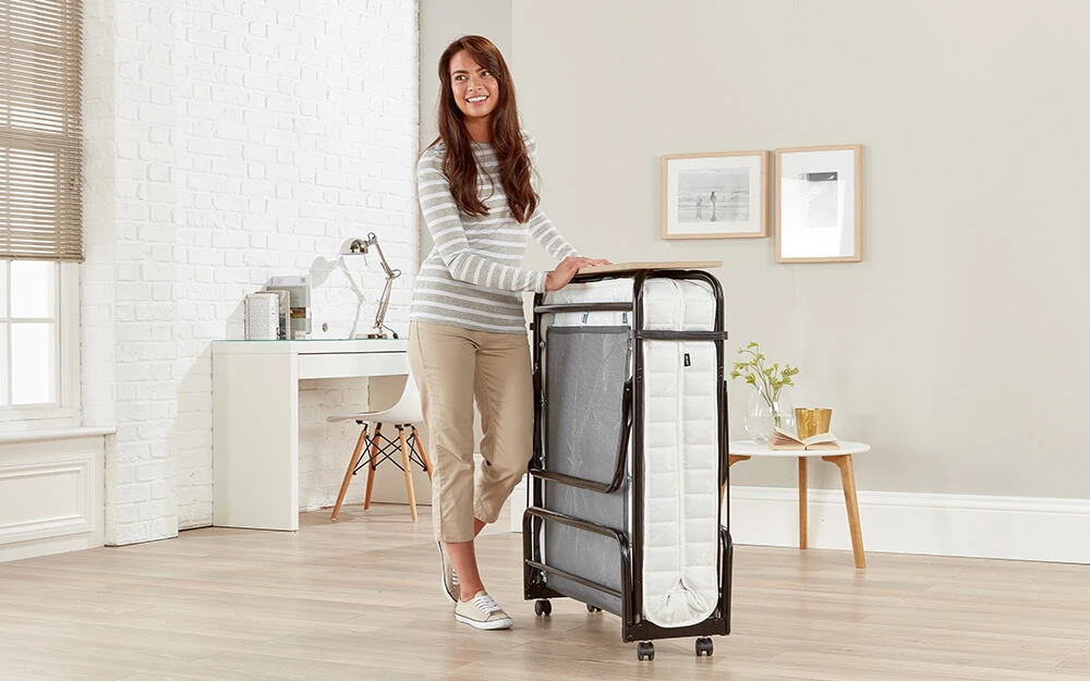 Jay-Be Supreme Folding Bed With Micro E-Pocket Mattress, Small Double 10 Jay-Be Supreme Folding Bed With Micro E-Pocket Mattress, Small Double - Image 8