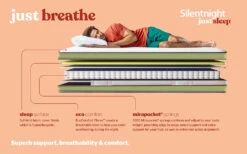 Silentnight Just Breathe Eco Comfort Hybrid Mattress, King Size 15 Silentnight Just Breathe Eco Comfort Hybrid Mattress, King Size -Bedding Specialty Store just breathe full bisection