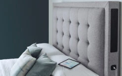 Novo Contempo TV Bed, Superking 7 Novo Contempo TV Bed, Superking -Bedding Specialty Store kaydian titan headboard