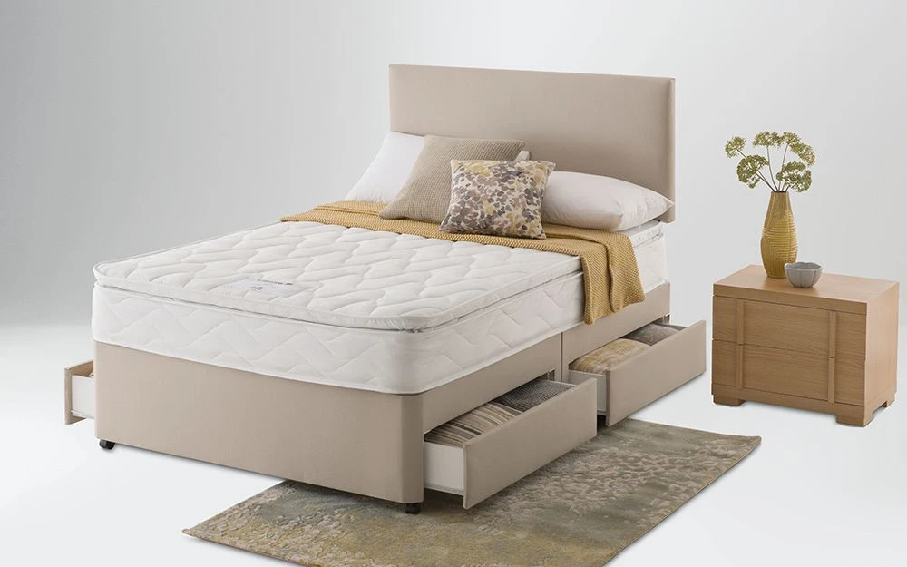 Layezee Comfort Memory Pillow Top Mattress, King Size 6 Layezee Comfort Memory Pillow Top Mattress, King Size - Image 4