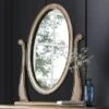 Loire Weathered Oak Dressing Table Mirror -Bedding Specialty Store loire dressing table mirror detail