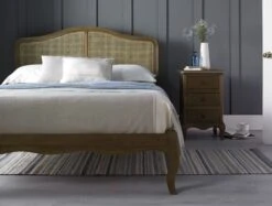 Loire Rattan Bed Frame - LFE -Bedding Specialty Store loire rattan bed original 1