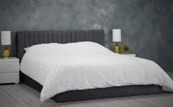 LPD Berlin Velvet Ottoman Bed Frame, King Size, Teal 11 LPD Berlin Velvet Ottoman Bed Frame, King Size, Teal -Bedding Specialty Store lpd berlin silver lifestyle decor