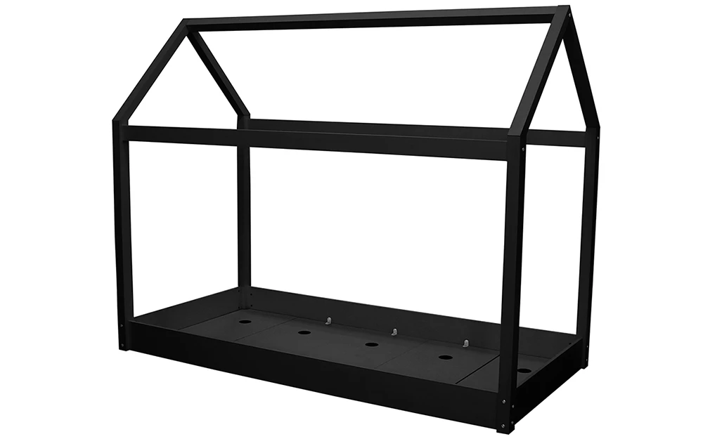 LPD Hickory Wooden Kids Bed, Single, Black 9 LPD Hickory Wooden Kids Bed, Single, Black - Image 8