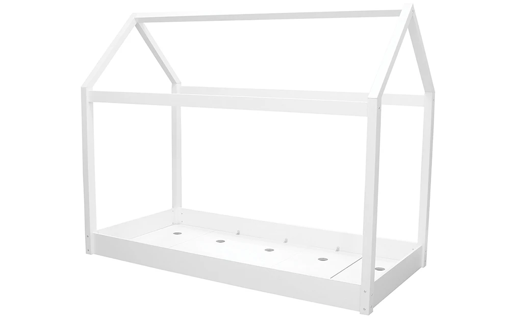 LPD Hickory Wooden Kids Bed, Single, Black 6 LPD Hickory Wooden Kids Bed, Single, Black - Image 5