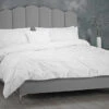 LPD Willow Silver Velvet Bed Frame, King Size 2 LPD Willow Silver Velvet Bed Frame, King Size -Bedding Specialty Store lpd willow silver double full roomset