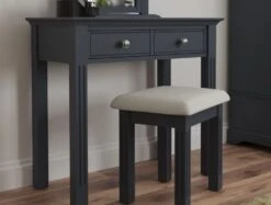 Macy Midnight Grey 2Drw Dressing Table