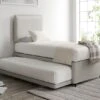 Cheltenham Malia Silver Upholstered Guest Bed With Mattresses -Bedding Specialty Store malia silvernew